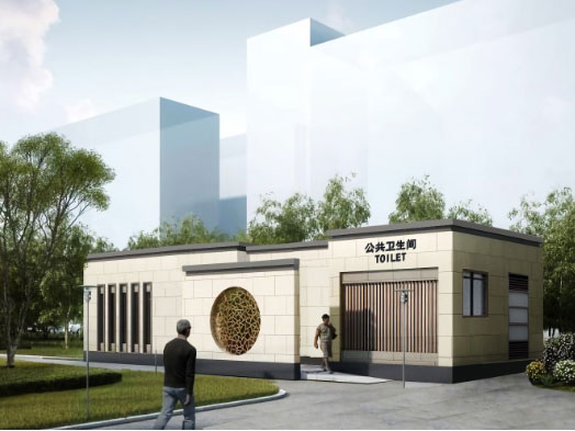 三道镇豪华组装型移动厕所